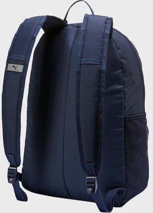 Легкий спортивний рюкзак 22l puma phase backpack синій3 фото