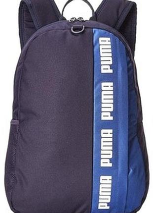 Легкий спортивний рюкзак 22l puma phase backpack синій4 фото