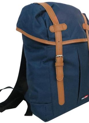 Молодіжний міський рюкзак 15l semiline синій bsl1554 фото