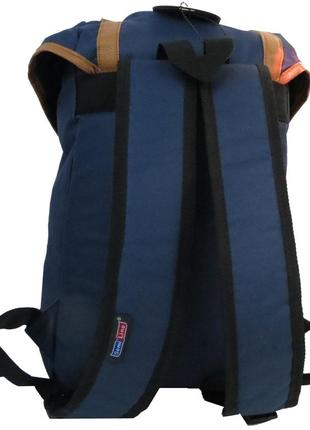 Молодіжний міський рюкзак 15l semiline синій bsl1555 фото
