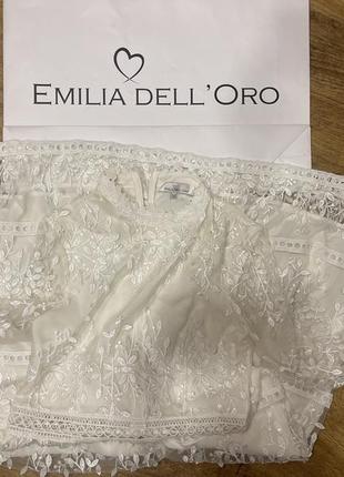 Платье свадебное вечернее emilia dell`oro4 фото