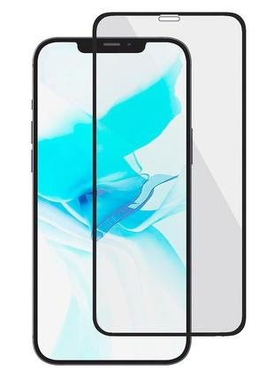 Захисне скло glasscove для apple iphone 12/12 pro 3d 9h curved (00388)