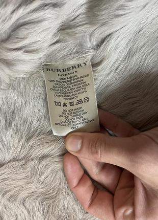 Burberry 100% кожа и мех стильная дубленка куртка косуха от премиум бренда8 фото