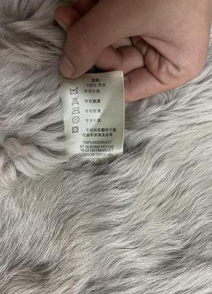 Burberry 100% шкіра та хутро стильна дубленка куртка косуха від преміум бренду9 фото