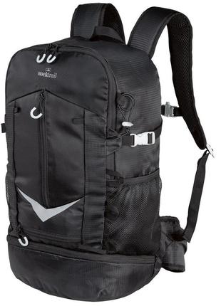 Вместительный спортивный рюкзак с дождевиком 30l rocktrail ian389063 черный