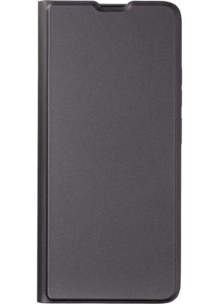 Чехол fiji shell для xiaomi redmi 12c книжка с магнитом и защитой камеры black