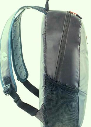 Легкий спортивний, міський рюкзак 18l hi-tec pinback оливковий2 фото