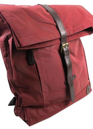 Молодежный светоотражающий рюкзак 15l modischer rucksack бордовый5 фото