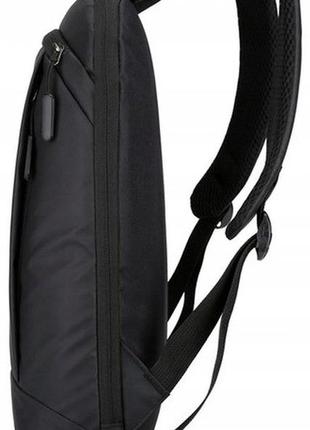 Компактний плоский рюкзак likado чорний5 фото