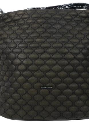 Сумка женская из искусственной кожи giaguaro темно-серая5 фото