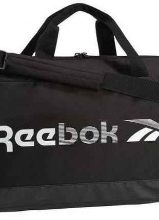 Спортивная сумка 35l reebok training essentials medium черная