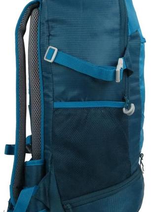 Вместительный спортивный рюкзак с дождевиком 30l rocktrail ian389063 голубой7 фото
