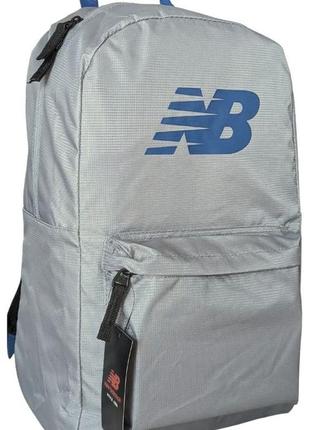 Легкий спортивный рюкзак 22l new balance opp core backpack серый