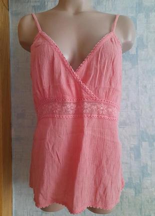 Маєчка бавовняна  на бретелях  р. 46