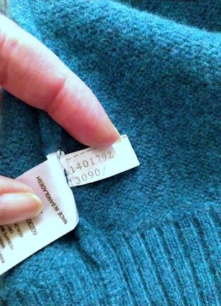 Теплый свитер 100% шерсть ягнят, easy premium vintage, пуловер, шерстяной9 фото