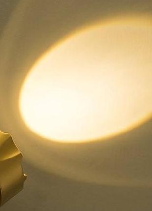 Кемпинговая led лампа gsh-9688 c фонариком и солнечной панелью gold (3626)6 фото