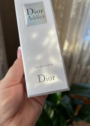 Туалетная вода dior addict eau de toilette 100мл2 фото