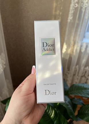 Туалетная вода dior addict eau de toilette 100мл1 фото