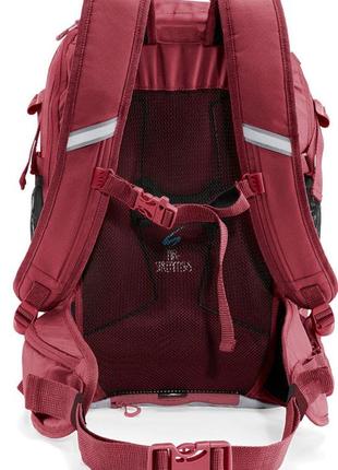 Спортивний рюкзак з дощовиком crivit rucksack 25 л ian374750 бордовий3 фото