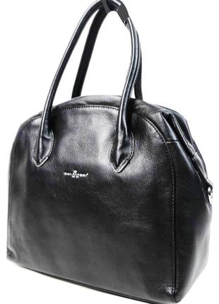 Жіноча сумка середнього розміру dor. flinger чорна