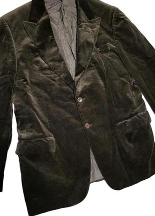 Armani collezioni пиджак блейзер вельветовый материал4 фото