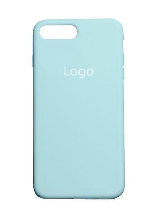 Чехол silicone case full size (aa) для iphone 7 plus/8 plus цвет 21.sea blue