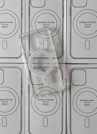 Прозрачный чехол для iphone 11  с magsafe