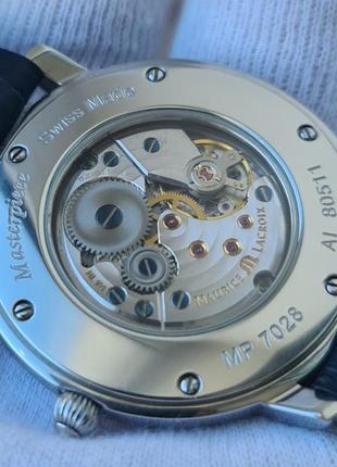 Чоловічий годинник maurice lacroix mp7028  masterpiese mechanical 40mm8 фото