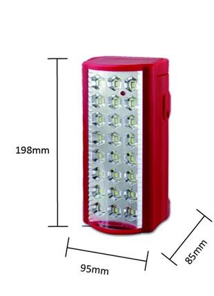 Світлодіодний світильник на акумуляторі powerbank потужний переносний led ліхтар акумуляторний кемпінговий8 фото
