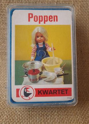 Игра квартет kwartet poppen 1970-х годов от de raven гдр кукла