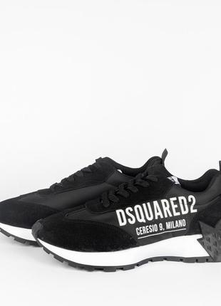 Кроссовки крутые хаки мужские дизайнерские бренда dsquared2 для города и прогулок9 фото