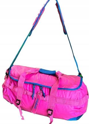 Оченка! прогумована дорожня сумка 45l mistral duffle bag рожева
