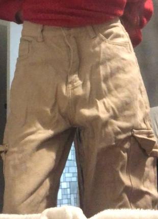 Джинсы клеш