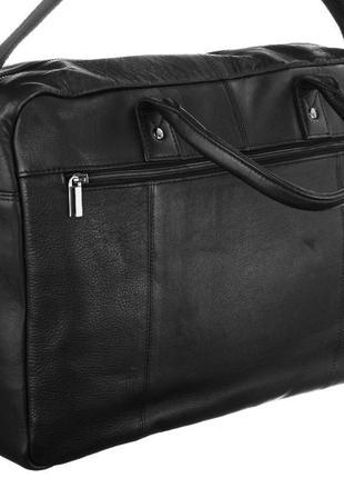 Кожаный портфель, сумка для ноутбука 14 дюймов always wild черная lap15603ndm3 фото