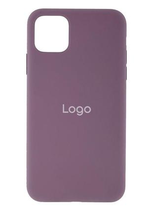 Чехол silicone case full size (aa) для iphone 11 pro max цвет 68.blackcurrant