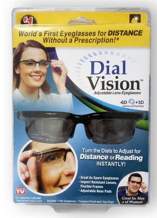 Окуляри-лупа dial vision з регулюванням dr