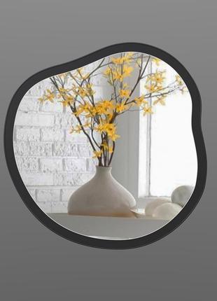 Зеркало настенное черное