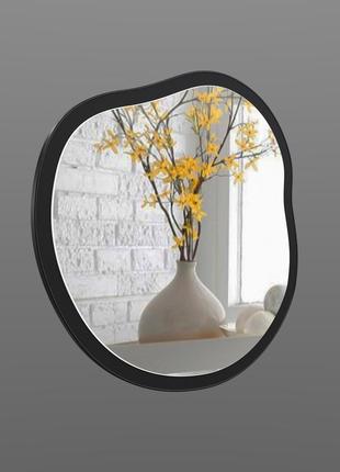 Зеркало настенное черное