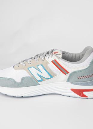 Кроссовки new balance мужские белые (цветные) унисекс нью беленс 40-44 р4 фото