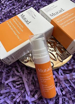 Антивозрастная сыворотка murad vita-c glycolic brightening serum, 5ml