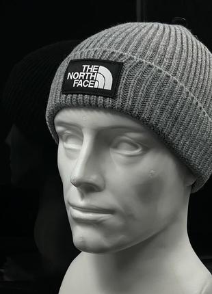 Оригінальна сіра шапка the north face logo box nf0a3fjxdyy-os