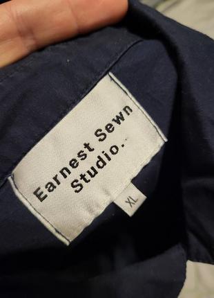 Ernest sewn studio удлиненная рубашка10 фото