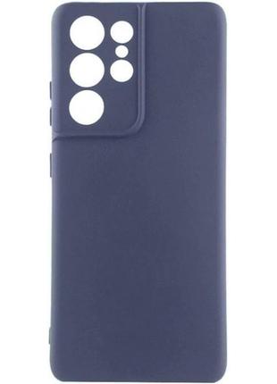 Silicone cover lakshmi full camera для samsung s23 ultra s918 midnight blue (код товару:33003)1 фото