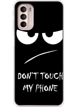 Чохол boxface для motorola g31/g41 don't touch my phone (код товару:25788)