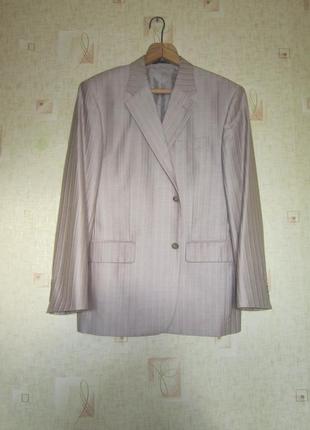 Sale світлий чоловічий літній костюм з дорогої тканини van cliff2 фото