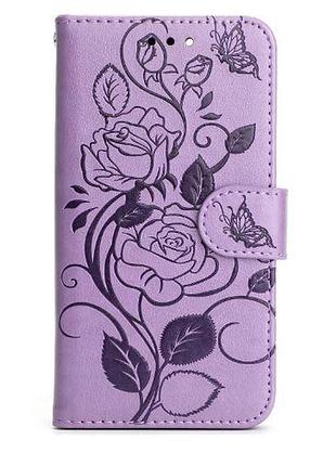 Чехол-книжка "роза" для xiaomi redmi note 12 5g /redmi note 12 4g/poco x5