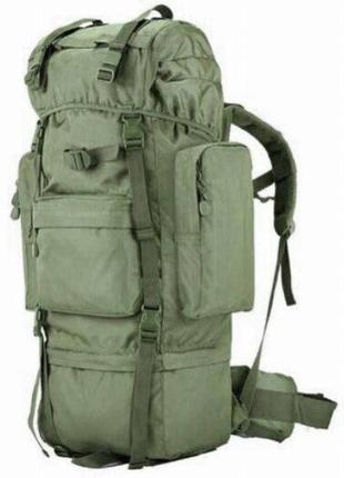 Рюкзак тактичний на 70 л, 65х16х35 см, a21, оливковий/ армійський рюкзак турист art 8145  (25 шт/ящ)