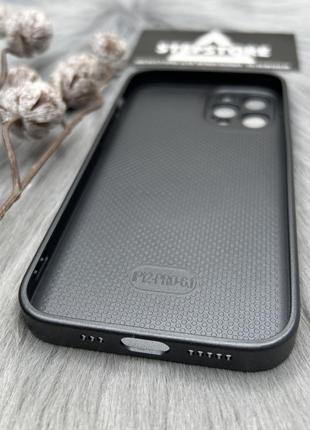 Чохол скляний glass case matte iphone 12 pro матовий закрита камера з лінзами4 фото