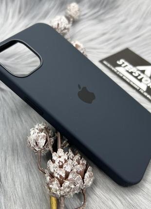 Чехол silicone case с magsafe для iphone 13 с анимацией без швов закрытым низом