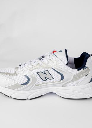 Кросівки класичні "new balance" білого кольору як з 90-х, трендові білі кросівки нью беленс 40-43 р високі унісекс5 фото